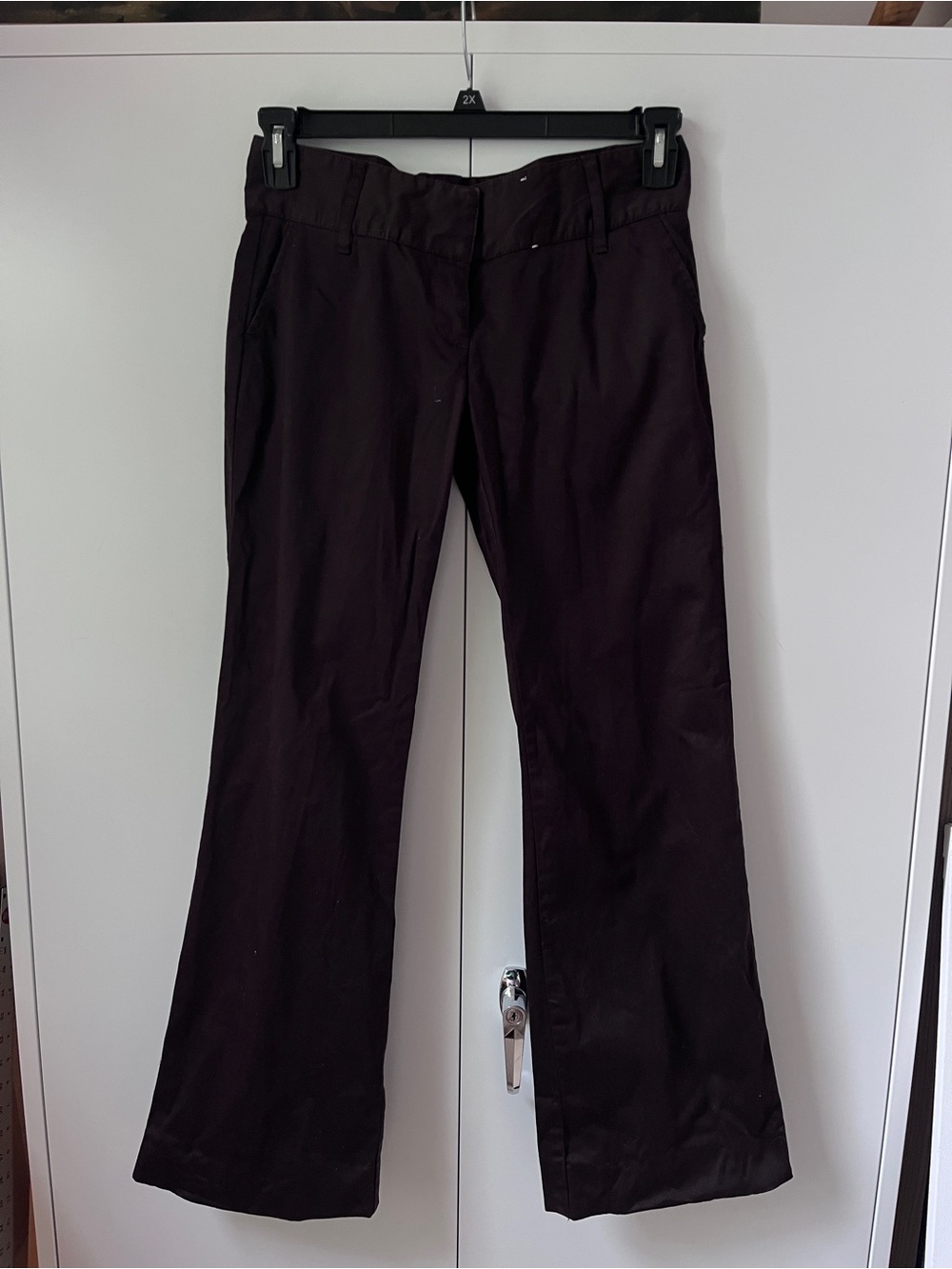 Old Navy LOW RISE Chocolate Brown Flare Pants